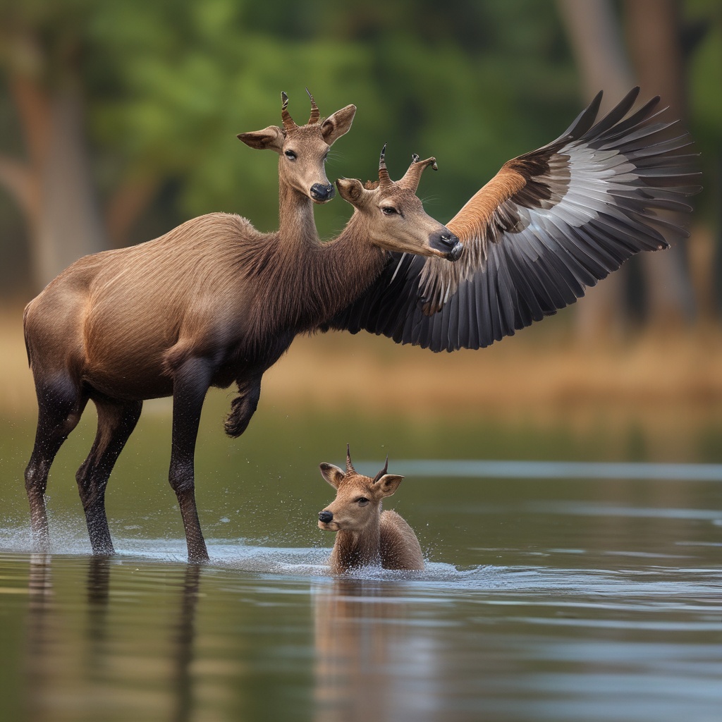 Wildlife in Action by Photographer